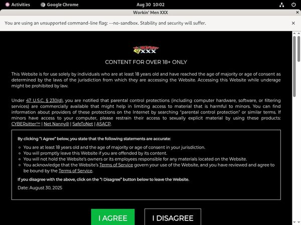 XXX Men Workin Login Password