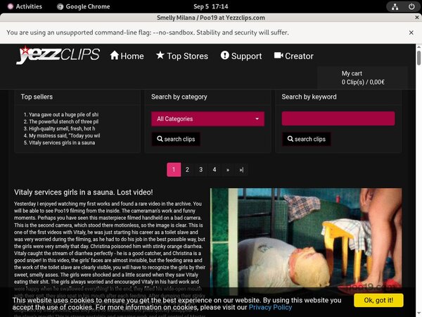 Free Account Smelly Milana