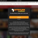 African Lesbians Discreet