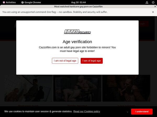 Cazzo Free Logins 2018