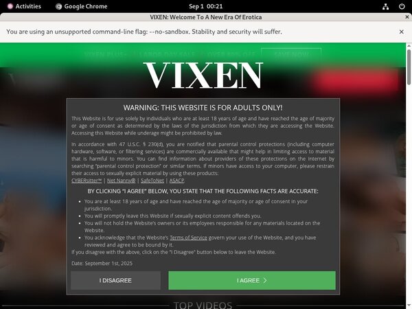 Vixen.com Sign Up Form Vixen.com Sign Up Form
